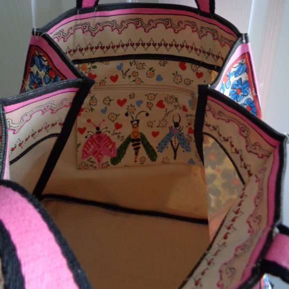 BRIGHTON LOVE DAISY CANVAS TOTE - NWOT - Picture 5 of 7